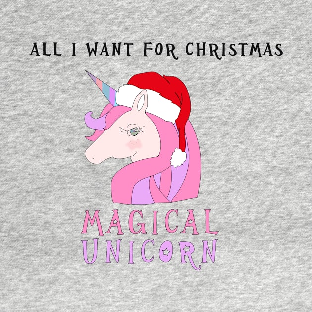 Magical Christmas Unicorn by smileykty